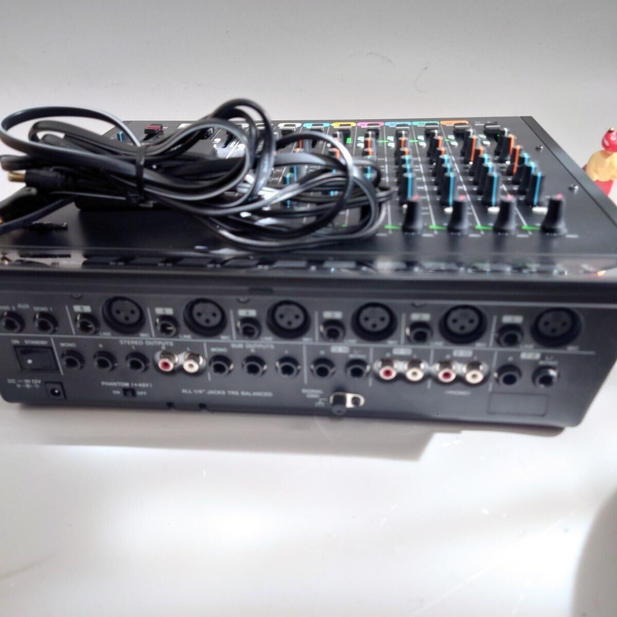 Tascam M-164 16 Channel Mixer w/ AC-DC Working tested Good Tascam M-164 16 Channel Mixer w/ AC-DC Working tested Good