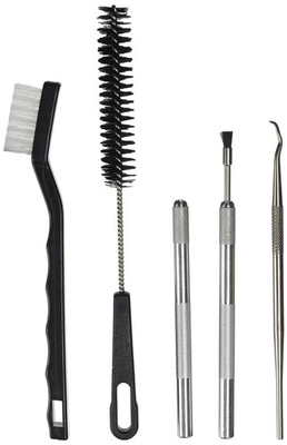 #ad DeVilbiss Spray Gun Cleaning Kit Brushes Wires Pick Tool $127.03