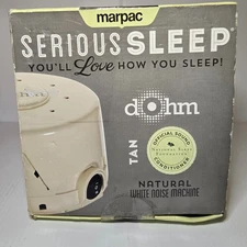 Marpac Dohm Classic The Original Natural Deep White Noise SleepSound Machine USA