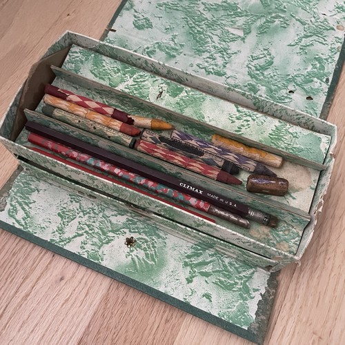 Rare Original 1930s Pencil Case Buck Rogers 25th Century Space W/ Supplies - Picture 11 of 14