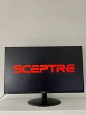 Sceptre E248W-1920 24 inch Widescreen LED Monitor Build in Speakers - Working