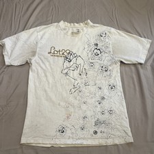 Vintage 90s Retro Lot 29 Looney Tunes Tasmanian Devil T Shirt XXL Fair Condition
