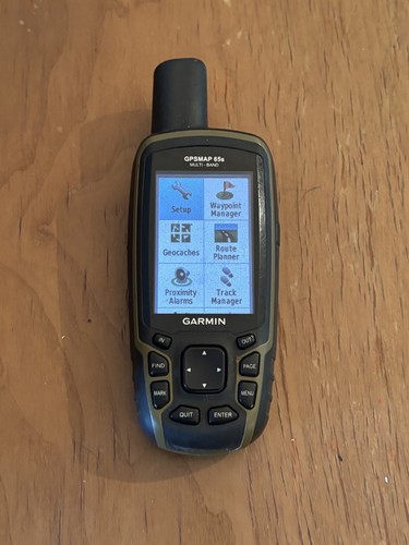Garmin GPSMAP 65s Multi-Band Handheld GPS Compass Altimeter 010-02451-10