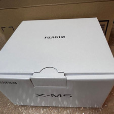 Silver  NEW  FUJIFILM X-M5 Mirrorless Digital Camera Kit with XC15-45mm