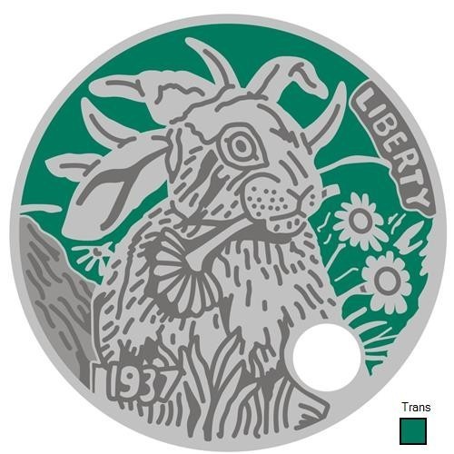 Pathtags Pathtag #42976 LANA MOUSE HOBO NICKLE, BUNNY - Bild 1 von 1