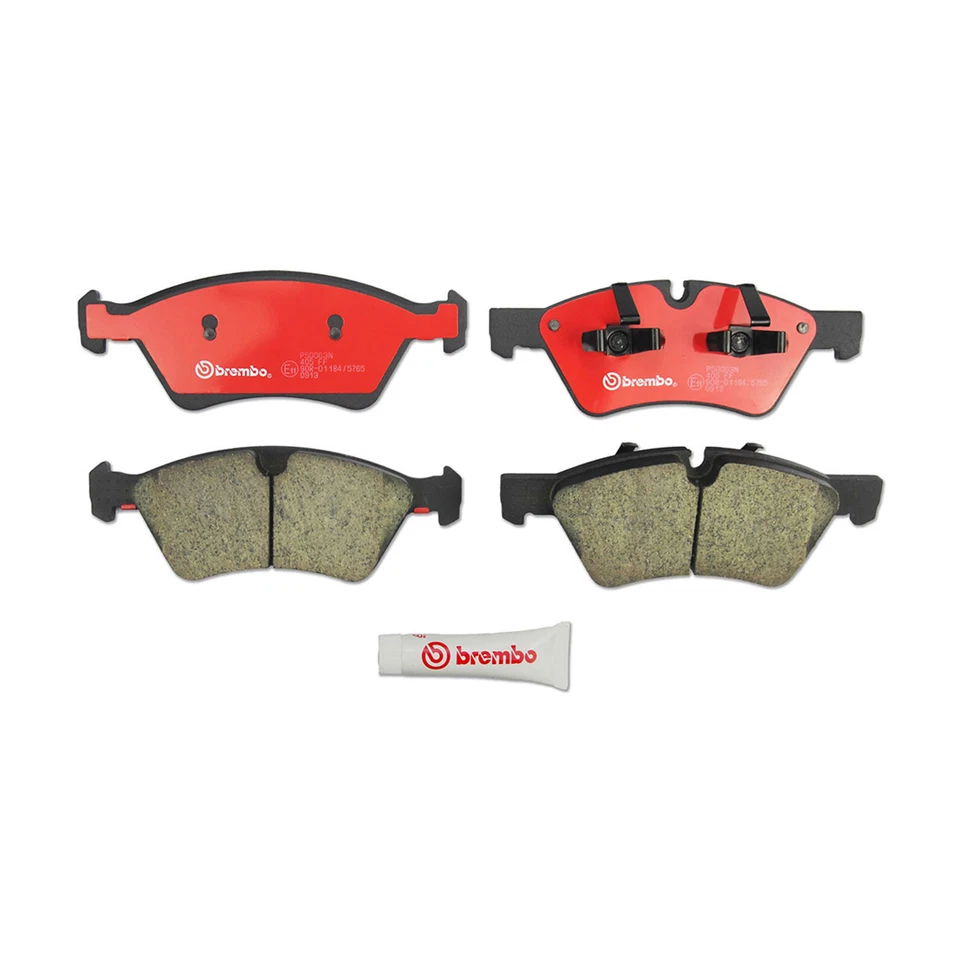 Kit de pastillas de rotores de freno delanteros para Mercedes-Benz E500 2005 2006 garantía de por vida Foto 3 de 4