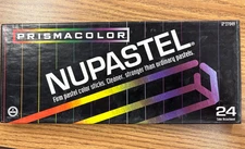 Prismacolor NuPastel Firm Pastel Color Sticks, 24Count, Used