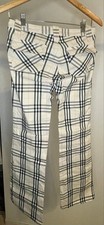 BURBERRY check pattern Womens Pants