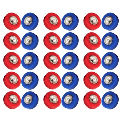  30 Stück Mini-Curling-Shuffleboard-Pucks,