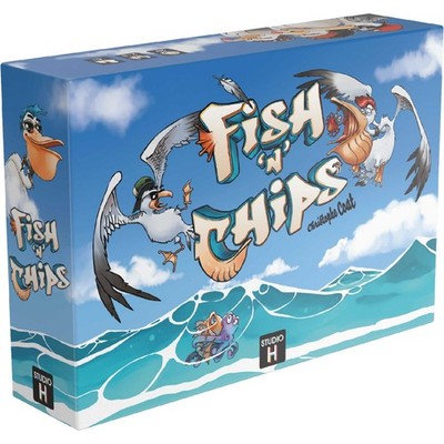 Fish 'n' Chips - Studio H Dexterity Board Game NIS FreeShip!
