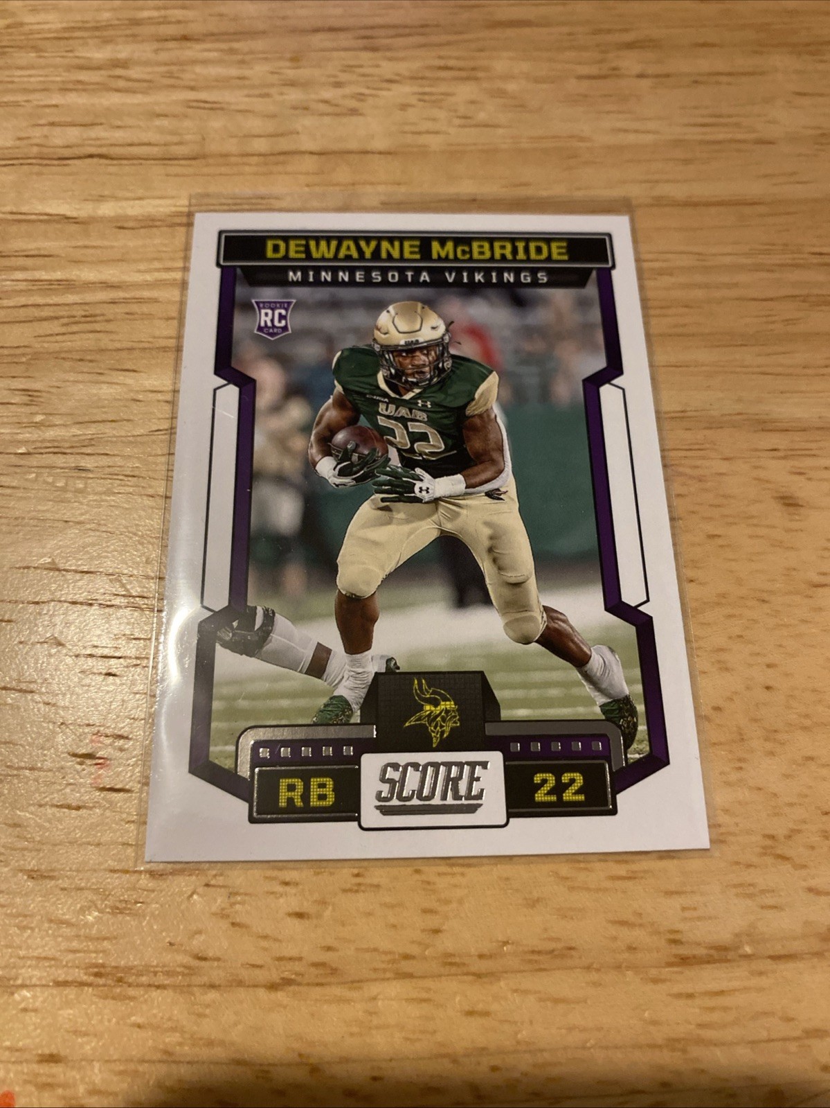 DeWayne McBride Panini Score #333 Base