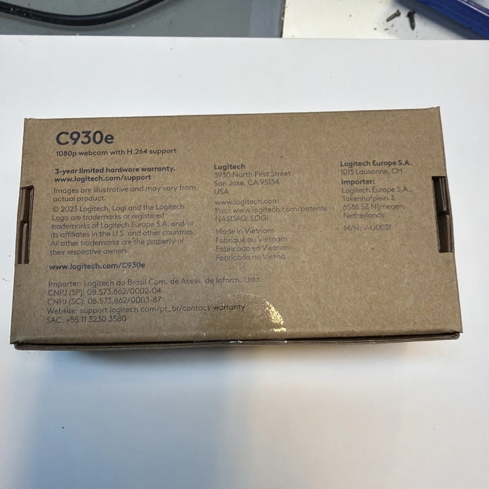 Logitech C930e Business-Grade Webcam – Clear HD Video, Sealed Brand New - Image 2 of 2