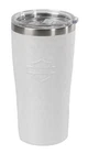 Harley-Davidson Embossed Open Bar & Shield Stainless Steel Travel Mug, White