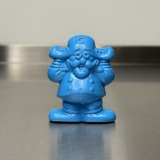 Cap'n Crunch 3" Figure Vintage Cereal Premium Squirt Toy Blue
