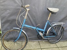 Raleigh Stowaway Vintage Folding Bike Women’s 26in 54cm 3-Speed Rack