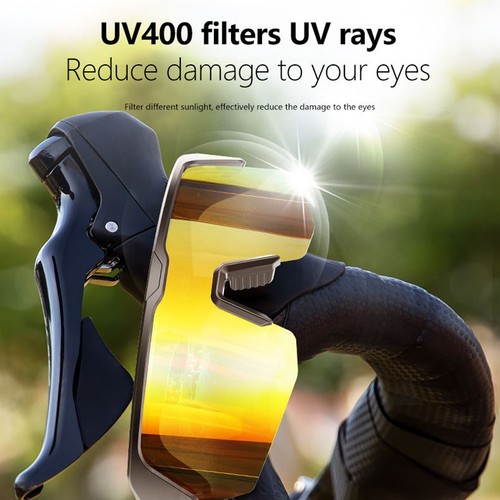Gafas inteligentes 2 en 1 para montar ciclismo gafas de sol polarizadas Bluetooth música auricular - Imagen 7 de 14