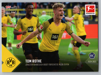 Topps Now Bundesliga 2021-22 - Karten zur Auswahl - Rookie - Near Mint - EX