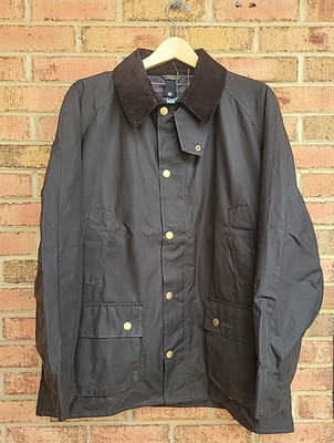 Barbour Ashby Wax Cotton Jacket Olive MWX0339OL71 Men's XL (NWI)