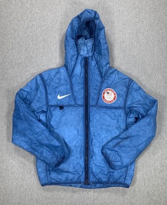Nike ACG Therma Fit ADV USA Olympic Team Primaloft Jacket Blue DH1596-476 Mens S