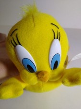 Warner Bros. Tweety Bird Plush 1997 Play-By-Play Small Stuffed Animal