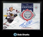 2023 UPPER DECK ULTIMATE COLLECTION #UE-CB CONNOR BEDARD EMBLEMS AUTO RC ROOKIE