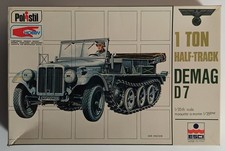 MAQUETTE 1/35 POLISTIL 1 TON HALF-TRACK DEMAG D7