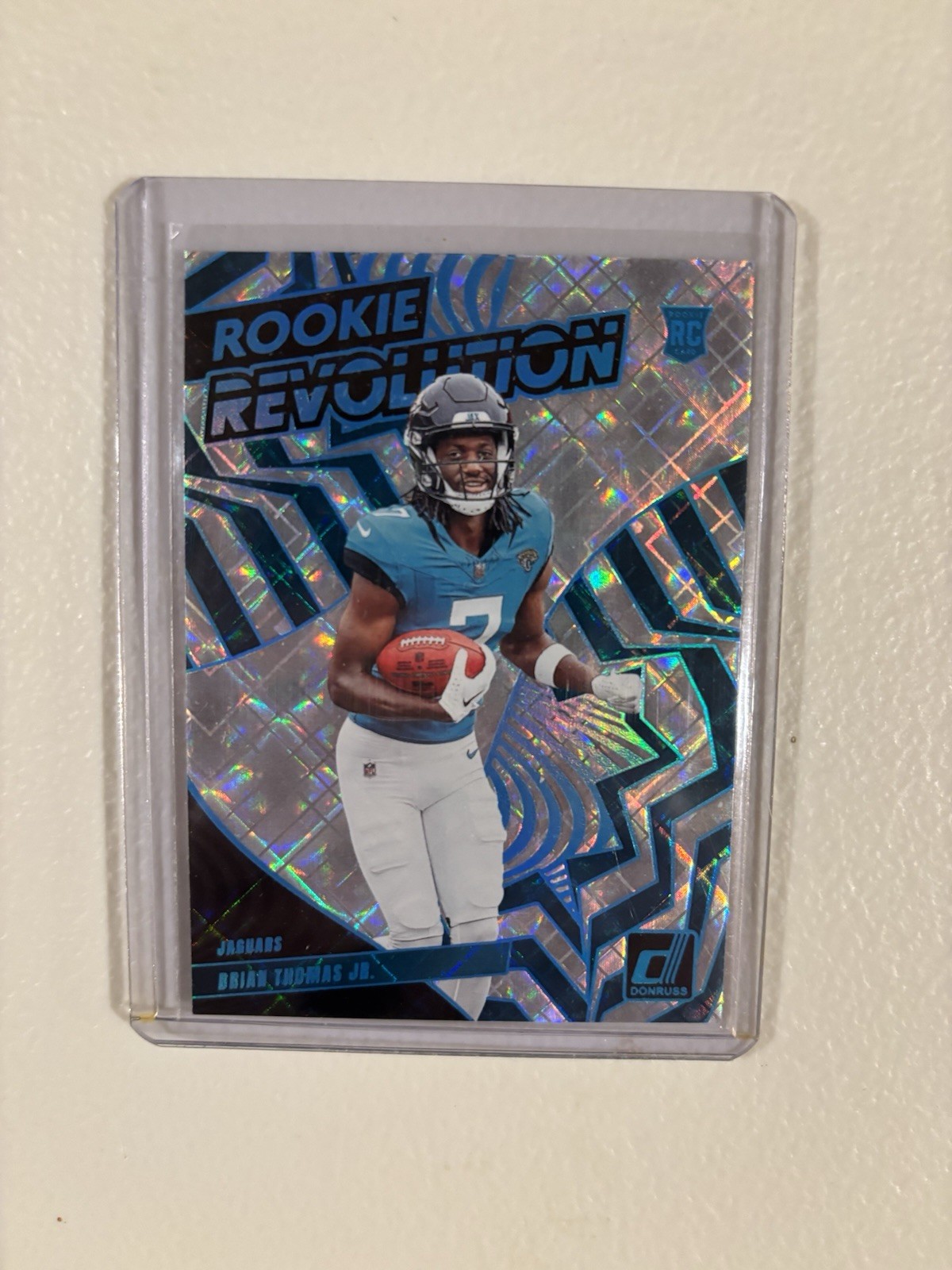2024 Panini Donruss - Rookie Revolution Brian Thomas Jr. #8 Cosmic /100 (RC)