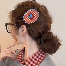 Lightweight Hair Clip Fruit Design Practical Metal Hairpin For Everyday Use
