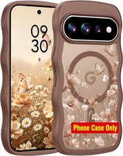 Case for Google Pixel 11/11 Pro, Butterfly Among Flowers