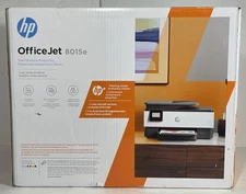 HP - OfficeJet 8015e Wireless All-In-One Inkjet Printer