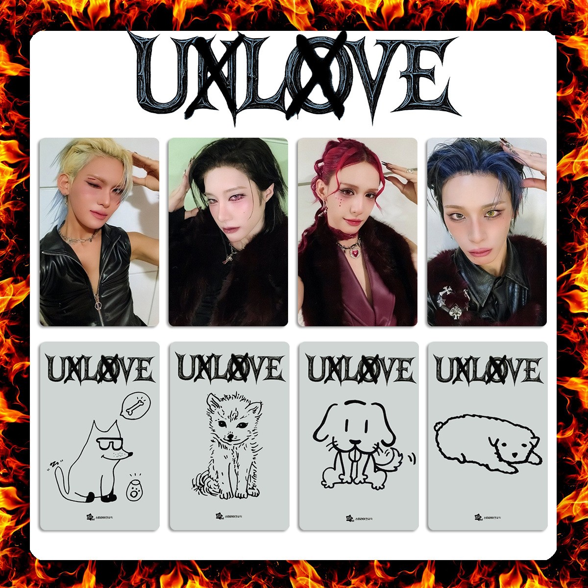 XLOV Album UXLXVE Special Edition Card haruJump Up UNLOVE