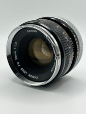  Excellent 5 Canon FD 50mm f1.8 MF Standard Lens From Japan
