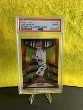 2023 Joe Burrow Panini Legacy Under the Lights  #/50 MVP Bengals PSA 10 Bengals