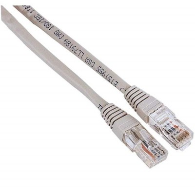 Hama 3m Netzwerk-Kabel Cat5e UTP Lan-Kabel Patch-Kabel Cat 5e Gigabit Ethernet