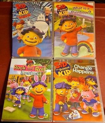 Sid the Science Kid (4 DVD Lot) Change Happens, Rainbow, Movie FREE SHIPPING!
