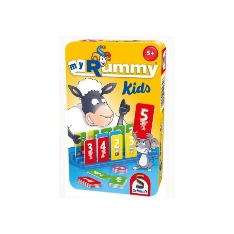 MyRummy Kids Jeu de Société Schmidt Spiele pour initiation des enfants dès 5 ans