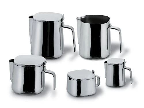 (TG. 90 cl) Alessi A402/90 Teiera, in Acciaio Inossidabile 18/10 Lucido - NUOVO - Immagine 3 di 4