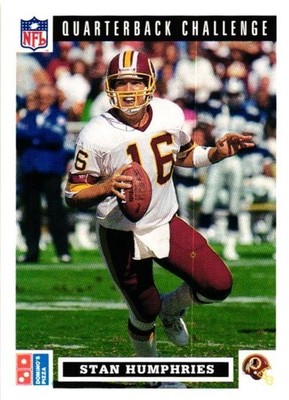 1991 Upper Deck Domino's Pizza Quarterback Challenge - Stan Humphries #30
