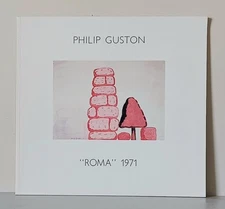 Philip Guston: Roma 1971 (1987) David McKee Gallery Catalog. 1st Edition