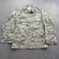US Air Force ABU Digital Camo Tiger Stripe Field Coat Mens 34R Utility Ripstop