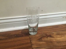 Brooklyn Brewery Pint Beer Glass 16oz Embossed  Logo Tuliped  weighted 6.5''X2.5