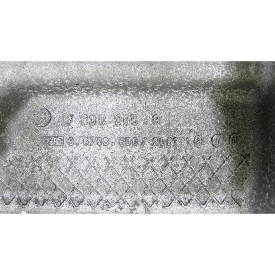 BMW E46 M3 S54 3,2 L 6 cilindros ///M cárter de aceite del motor aluminio 2001-2006 usado OEM Foto 2 de 4