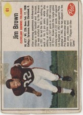 Top Jim Brown Football Cards of All-Time 28