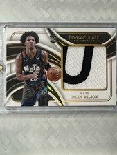  /25 - 2023 Immaculate Jalen Wilson Massive Memorabilia Rookie