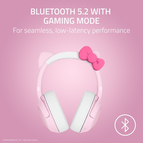 Razer Kraken V2 BT Gaming Headset - Hello Kitty and Friends Edition Wireless - Picture 4 of 8