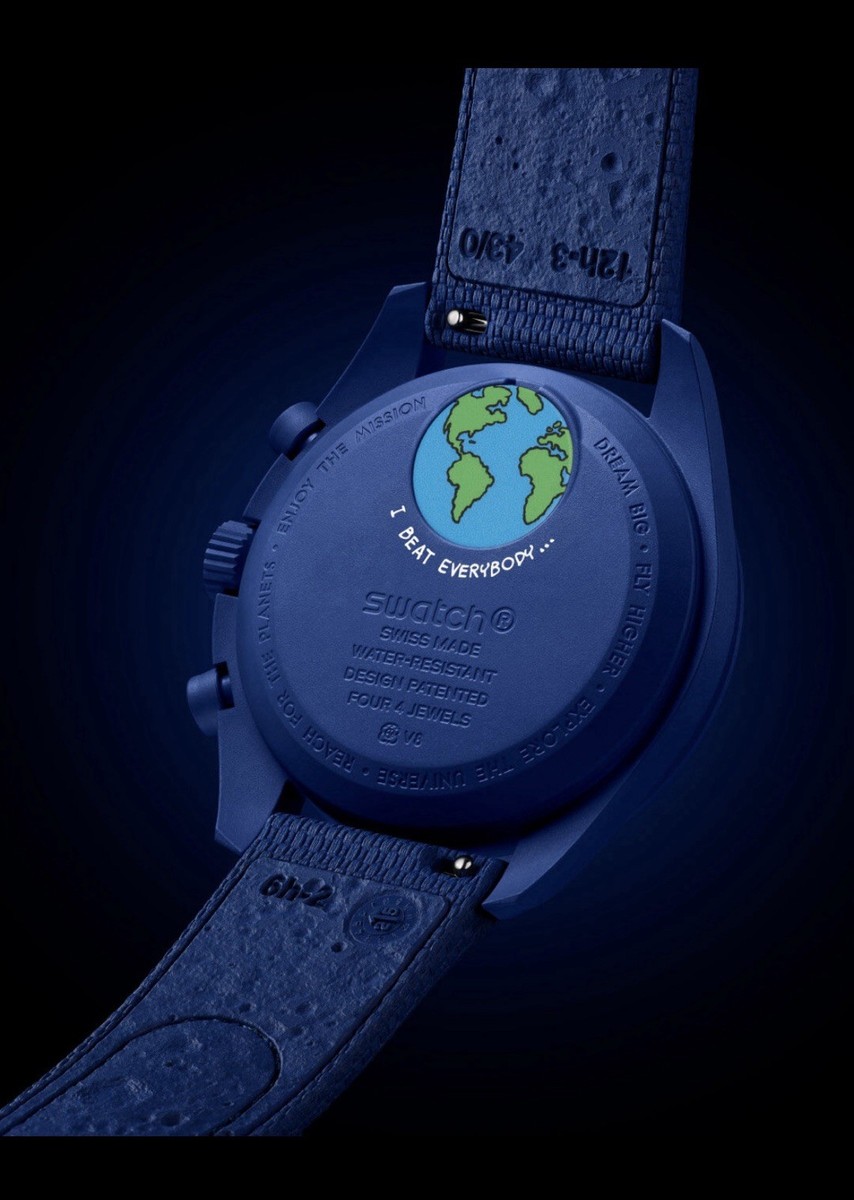 Swatch x Omega Snoopy Moonswatch Mission To Earthphase