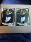 2024 Bowman Chrome Paul Skenes #31 RC Lot Of 2 Cards Pittsburgh Pirates 🔥⚾️