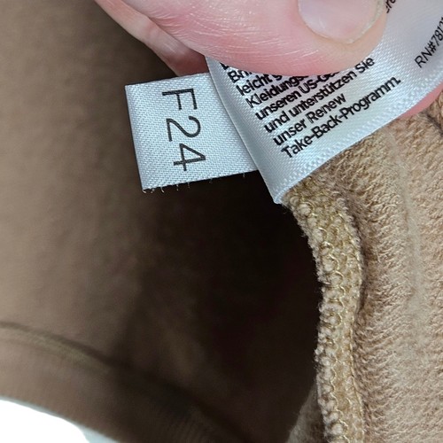 Eileen Fisher Organic Cotton Tencel Knit Top Crew Neck Sweater Neutral Fall 2024 - Picture 5 of 8