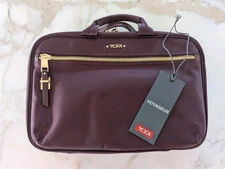 EUC TUMI Voyageur Madina 5 Compartment Cosmetic Toiletries Case Bag Zip 11x8x3