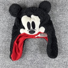 Disney Baby Gap MICKEY MOUSE EAR WINTER HAT PLUSH SOFT Fleece boy/girl XS/S